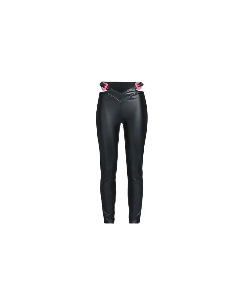 Versace Jeans HOSEN & RÖCKE - Leggingsauf YOOX.COM Schwarz