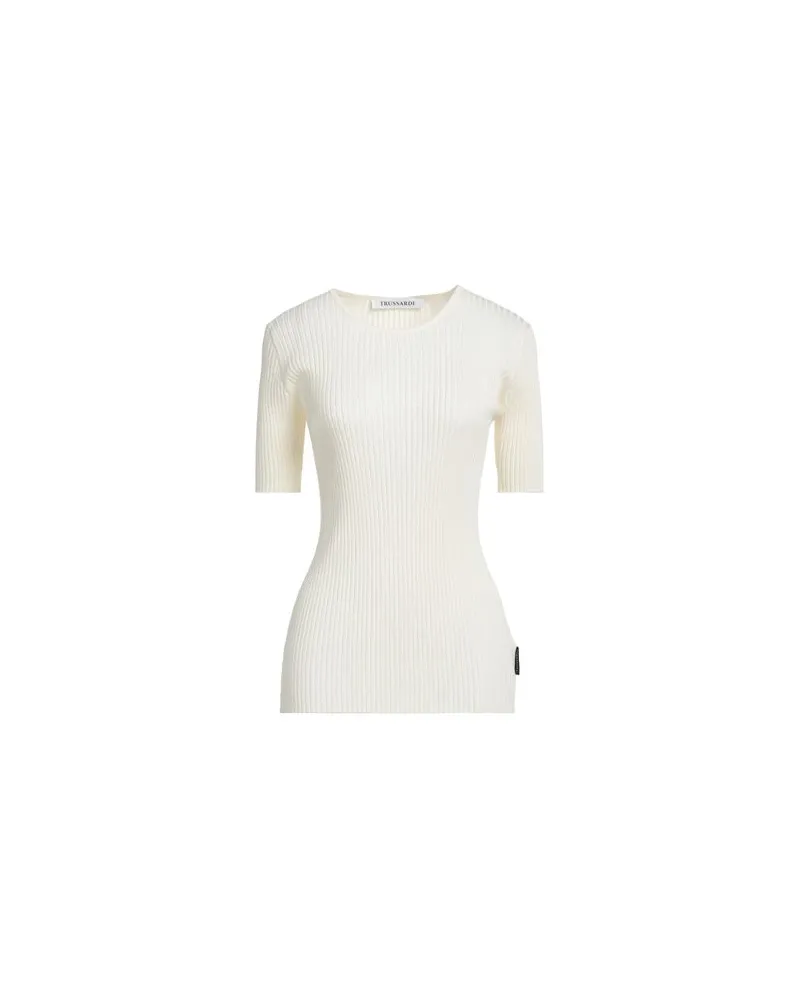 Trussardi STRICKWAREN - Pulloverauf YOOX.COM Elfenbein