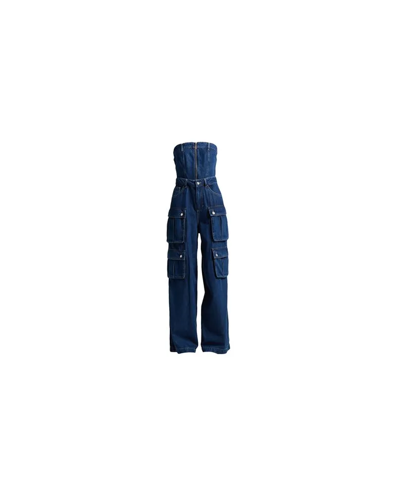 Liu Jo OVERALLS - Jumpsuitsauf YOOX.COM Blau