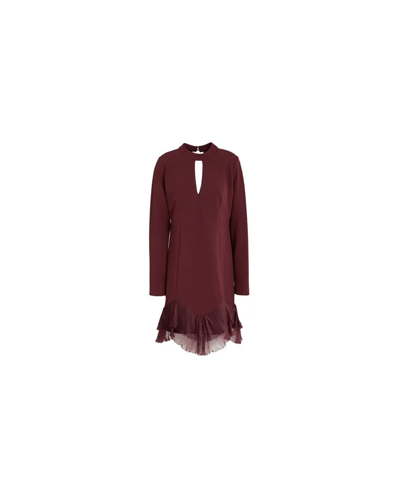 Twin-Set KLEIDER - Mini-Kleiderauf YOOX.COM Bordeaux
