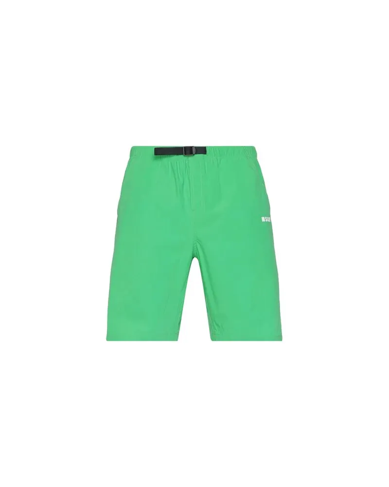MSGM HOSEN & RÖCKE - Shorts & Bermudashortsauf YOOX.COM Grün