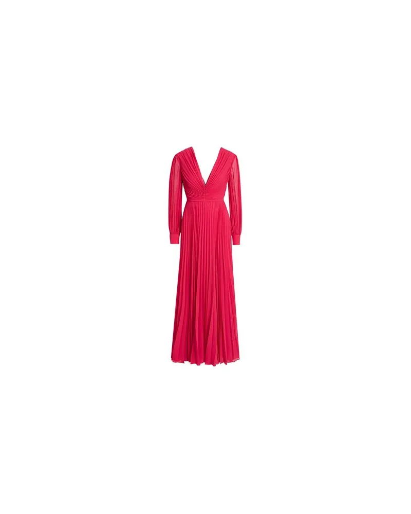 Badgley Mischka KLEIDER - Maxi-Kleiderauf YOOX.COM Koralle