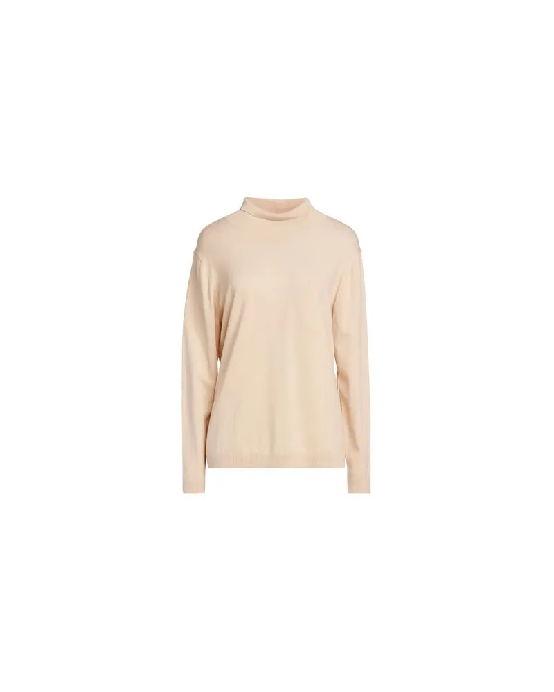 Max Mara STRICKWAREN - Rollkragenpulloverauf YOOX.COM Beige