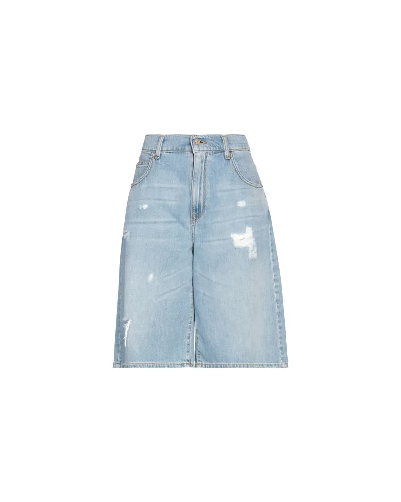 Manila Grace HOSEN & RÖCKE - Jeansshortsauf YOOX.COM Blau