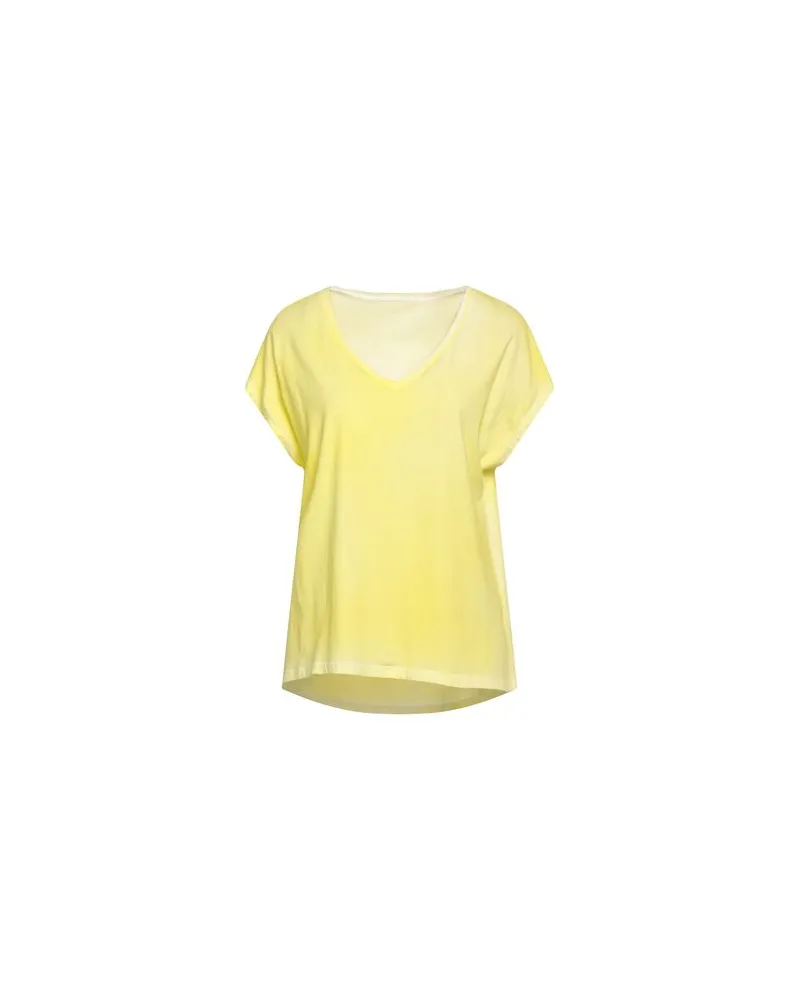 Majestic TOPS - T-shirtsauf YOOX.COM Pastellgelb