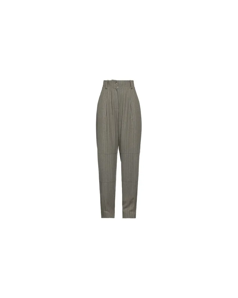 THE MANNEI HOSEN & RÖCKE - Hosenauf YOOX.COM Militärgrün