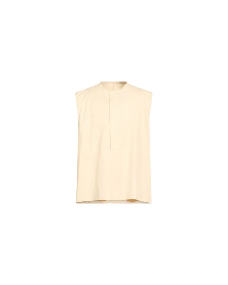 Jil Sander TOPS - Hemdenauf YOOX.COM Pastellgelb