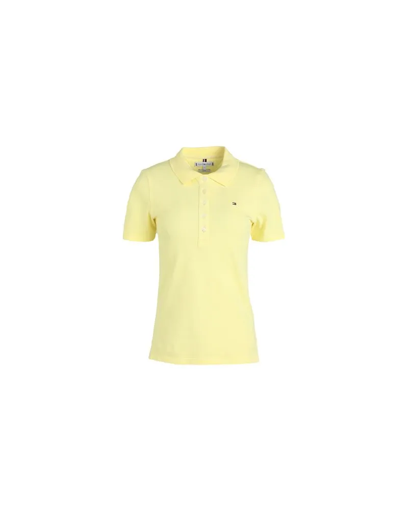 Tommy Hilfiger TOPS - Poloshirtsauf YOOX.COM Pastellgelb