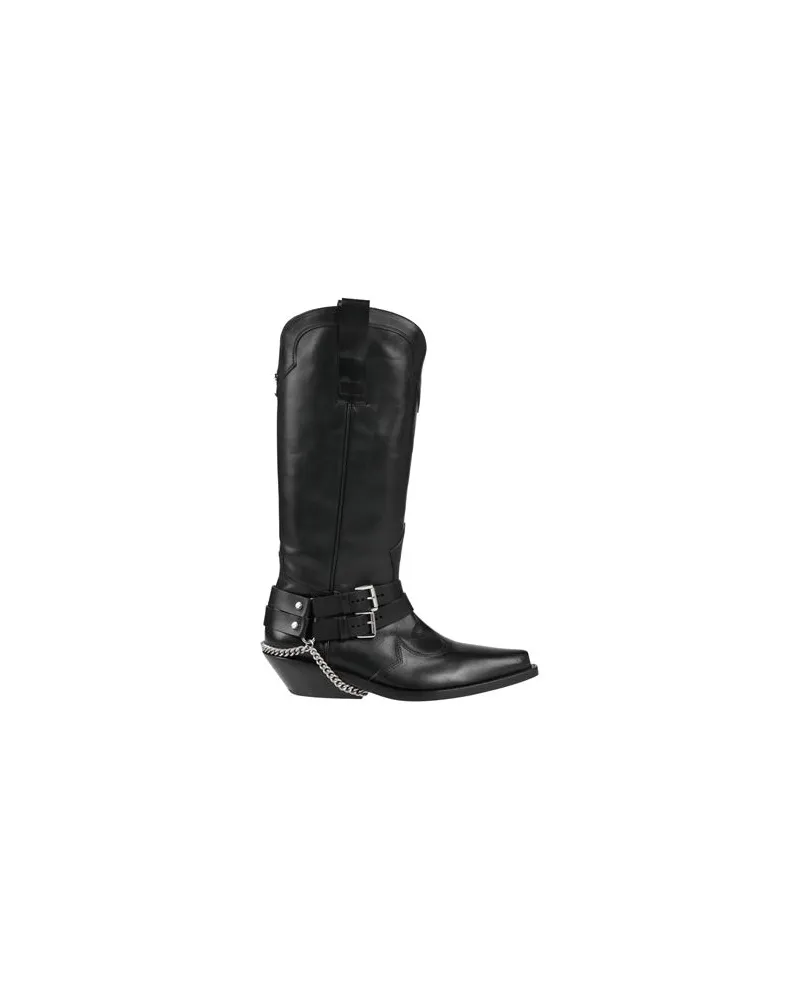 Ann Demeulemeester SCHUHE - Stiefelauf YOOX.COM Schwarz