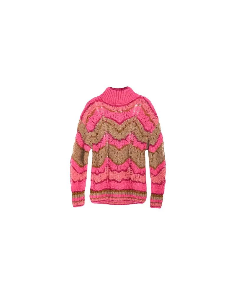 NENETTE STRICKWAREN - Rollkragenpulloverauf YOOX.COM Fuchsia