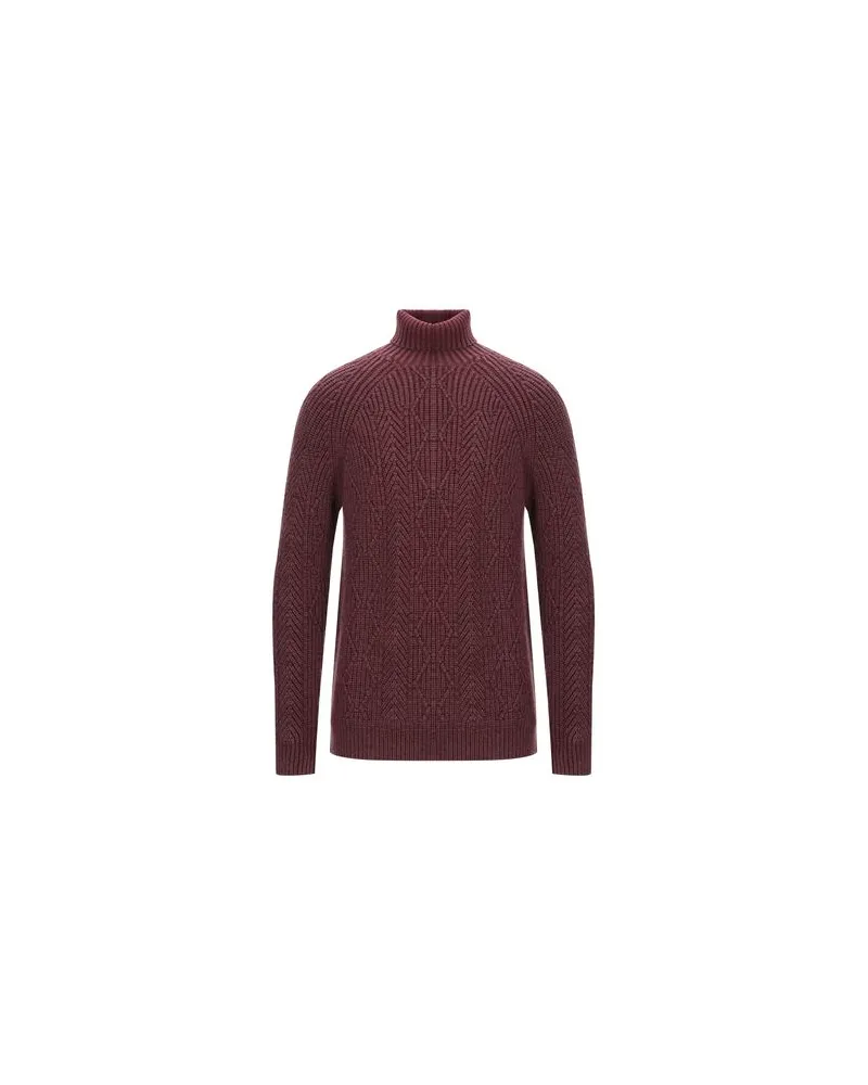 CIRCOLO 1901 STRICKWAREN - Rollkragenpulloverauf YOOX.COM Pflaume