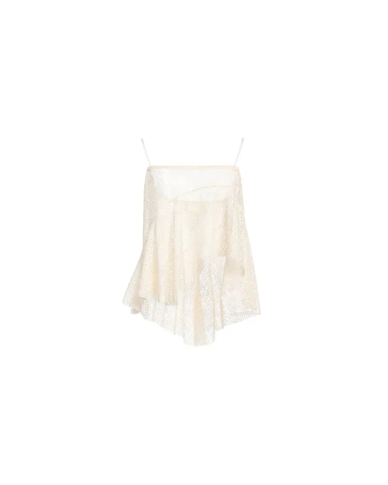 Dsquared2 TOPS - Topsauf YOOX.COM Cremeweiß