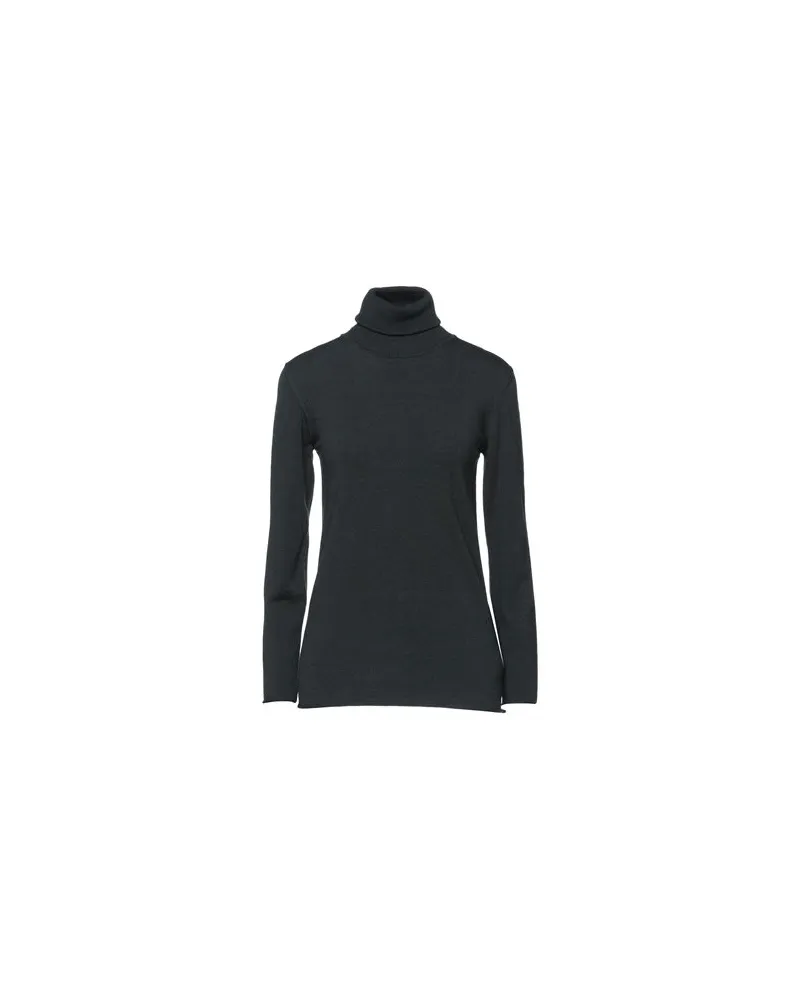 Alpha Studio STRICKWAREN - Rollkragenpulloverauf YOOX.COM Dunkelgrün