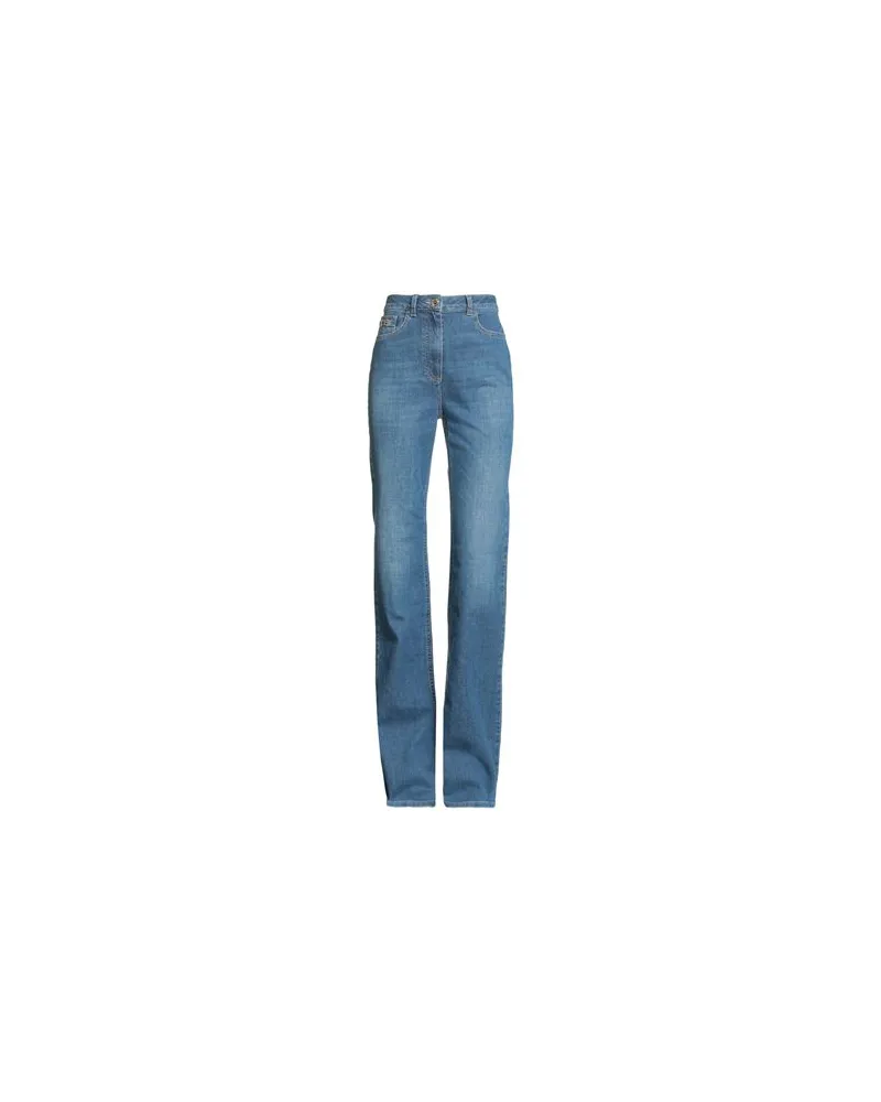 Elisabetta Franchi HOSEN & RÖCKE - Jeanshosenauf YOOX.COM Blau