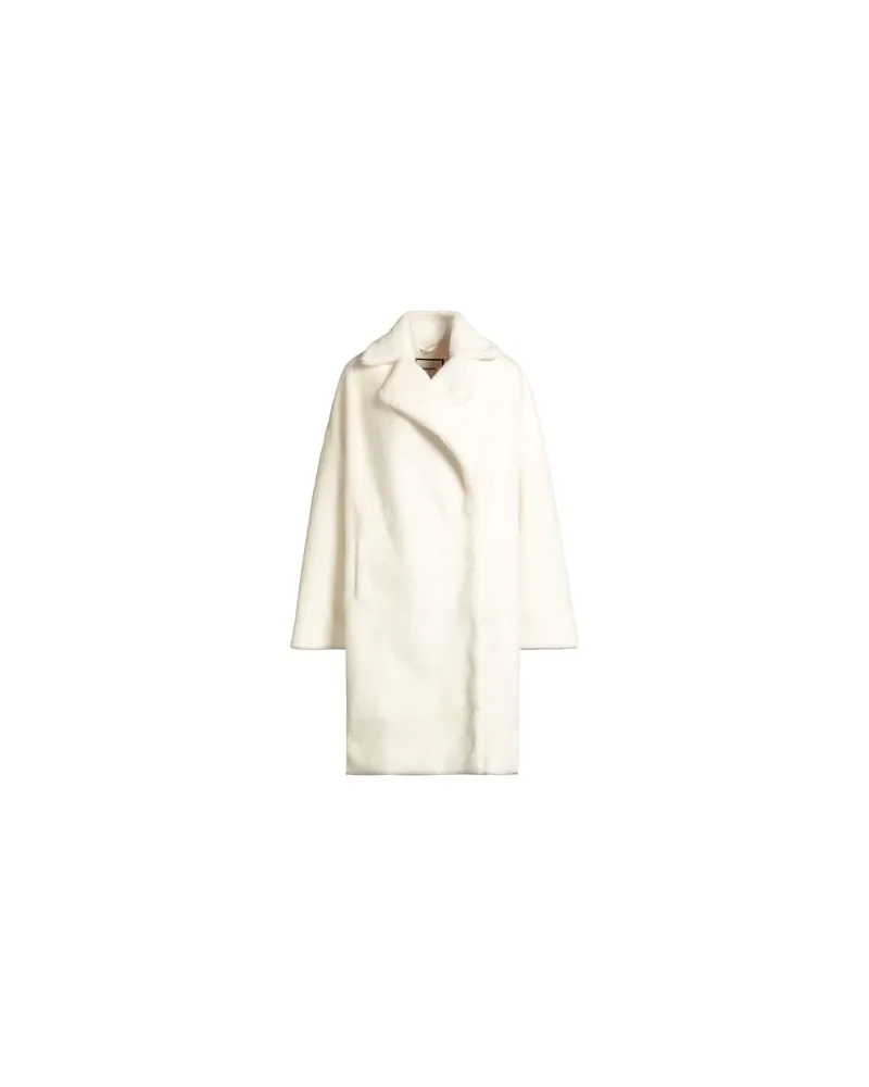 MAX&MOI JACKEN & MÄNTEL - Shearling- & Kunstfellauf YOOX.COM Weiß