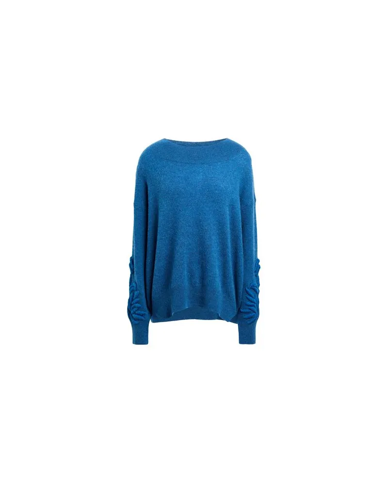 Ermanno Scervino CASHMERE - STRICKWAREN - Pulloverauf YOOX.COM Blau
