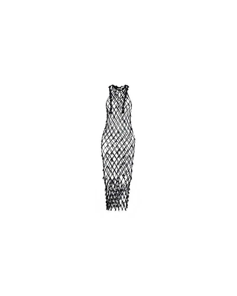 Ganni KLEIDER - Maxi-Kleiderauf YOOX.COM Schwarz