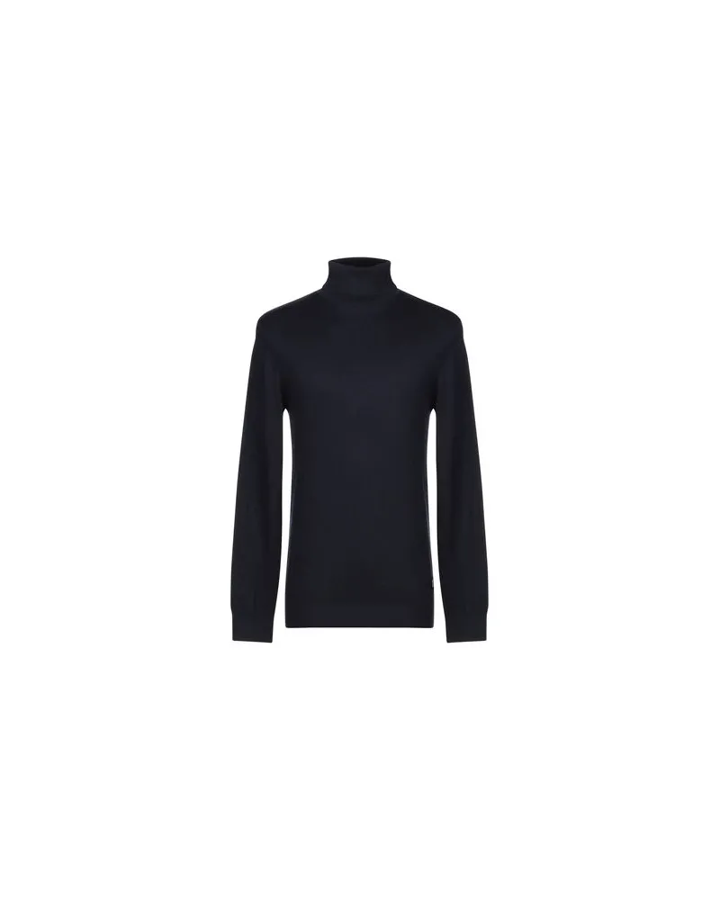 Jack & Jones STRICKWAREN - Rollkragenpulloverauf YOOX.COM Nachtblau