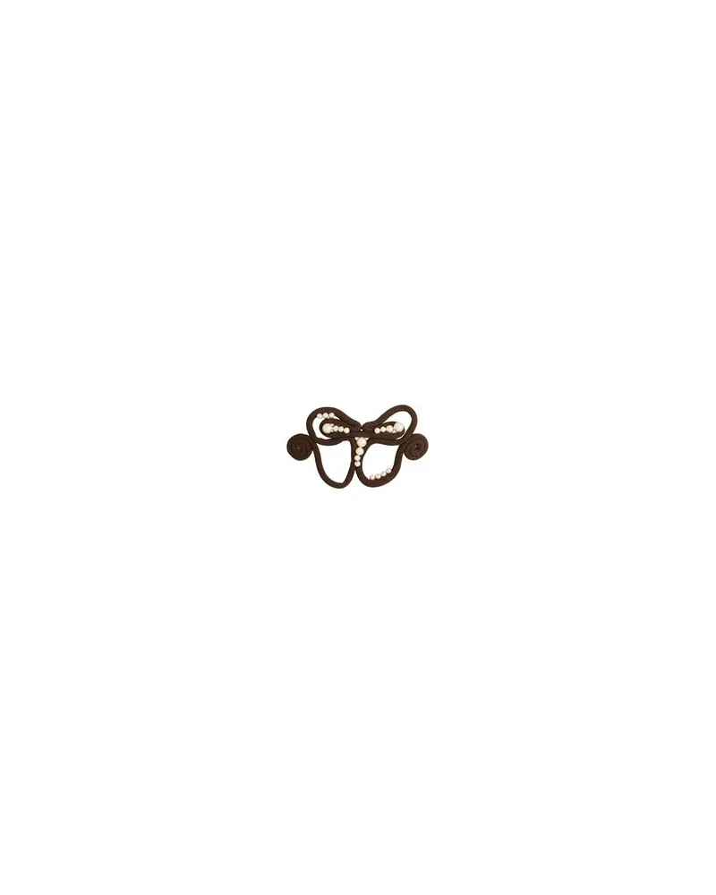 ALYSI SCHMUCK und UHREN - Broschenauf YOOX.COM Dunkelbraun