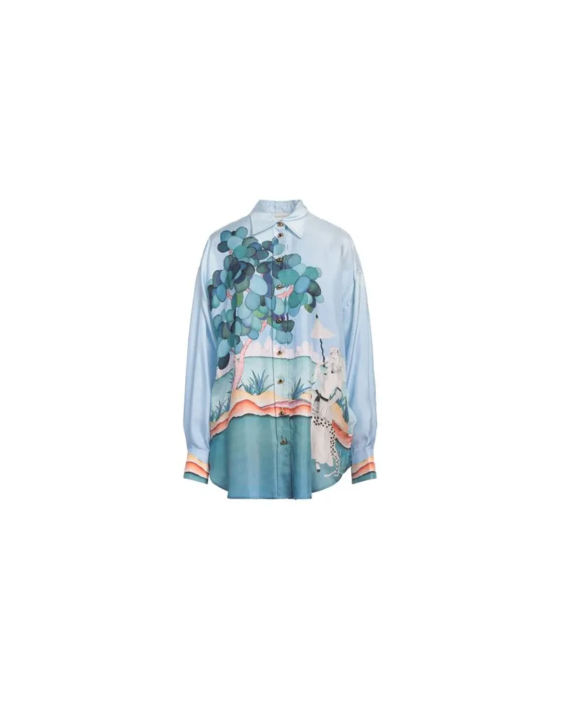 Zimmermann TOPS - Hemdenauf YOOX.COM Himmelblau