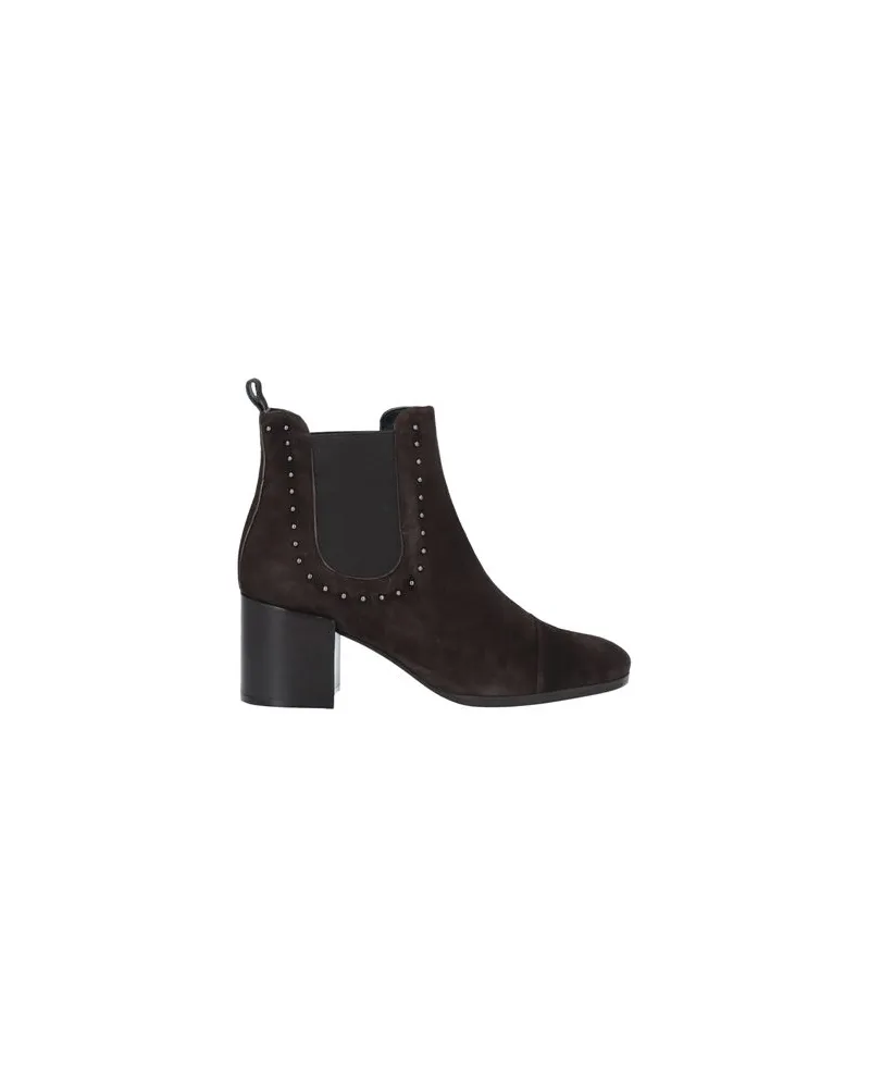 Pollini SCHUHE - Stiefelettenauf YOOX.COM Dunkelbraun