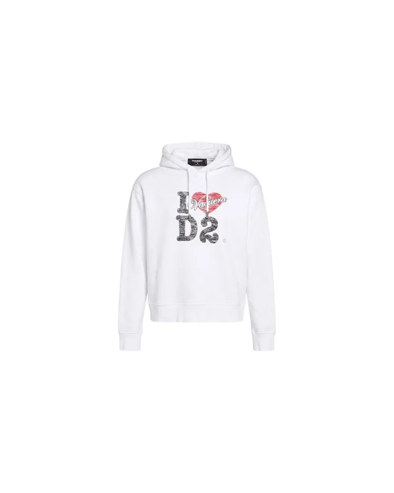 Dsquared2 TOPS - Sweatshirtsauf YOOX.COM Weiß