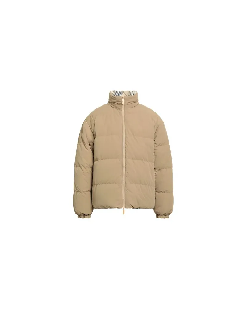 Burberry JACKEN & MÄNTEL - Pufferjacken & Daunenjackenauf YOOX.COM Kamel