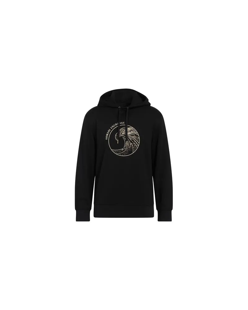 Armani Exchange TOPS - Sweatshirtsauf YOOX.COM Schwarz
