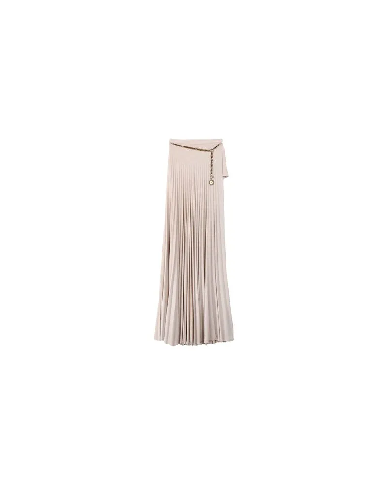 Elisabetta Franchi HOSEN & RÖCKE - Maxi-Röckeauf YOOX.COM Beige