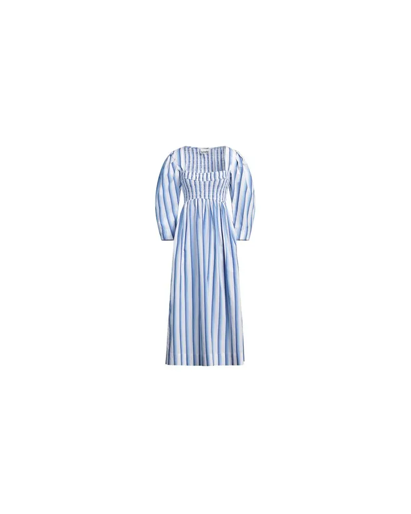 Ganni KLEIDER - Midi-Kleiderauf YOOX.COM Weiß