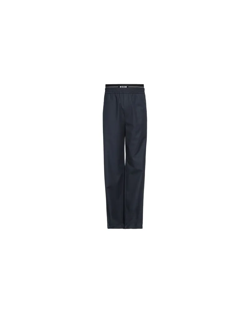 MSGM HOSEN & RÖCKE - Hosenauf YOOX.COM Marineblau