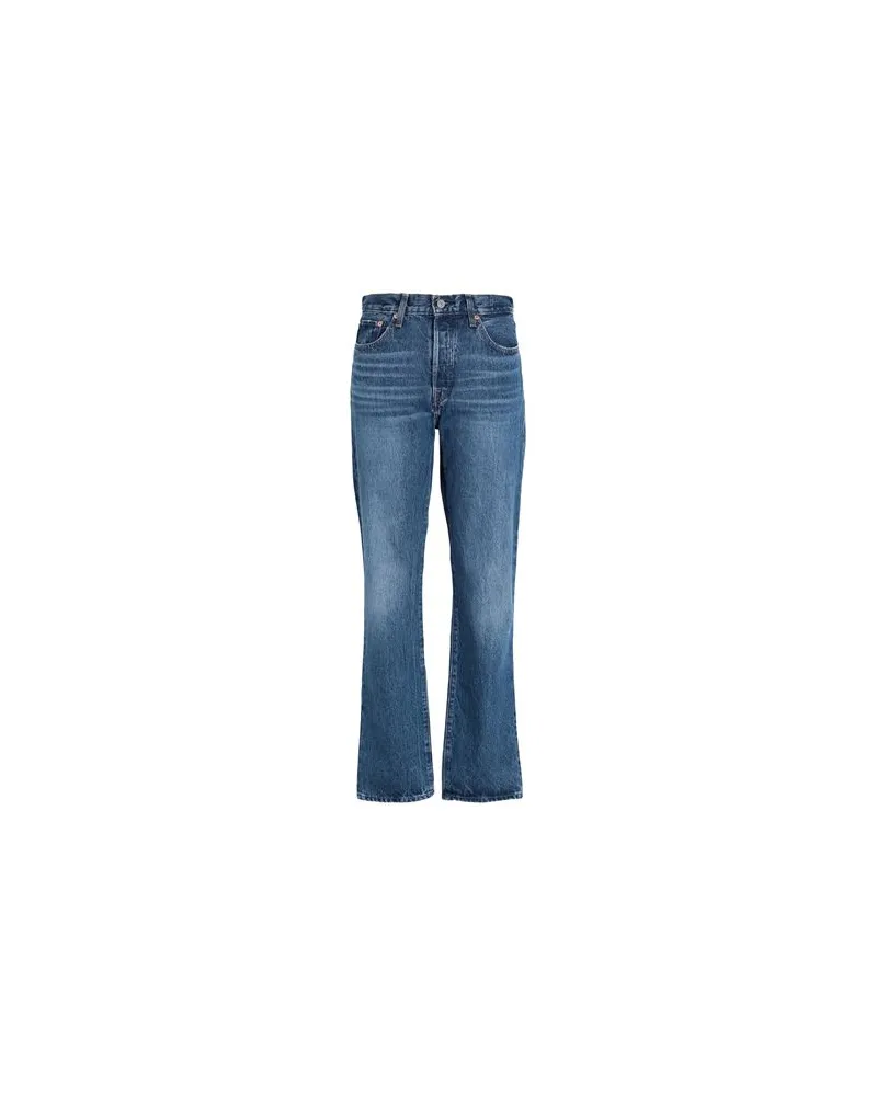Levi's 501 JEANS FOR WOMEN  - HOSEN & RÖCKE - Jeanshosenauf YOOX.COM Blau