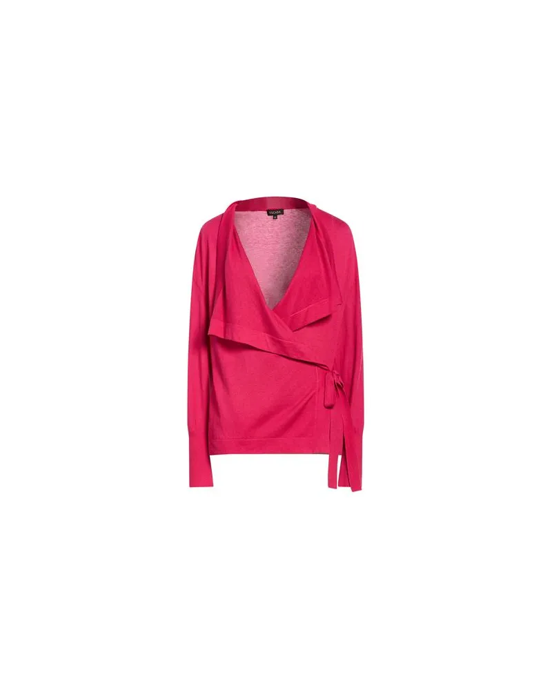 Escada STRICKWAREN - Strickjackenauf YOOX.COM Fuchsia