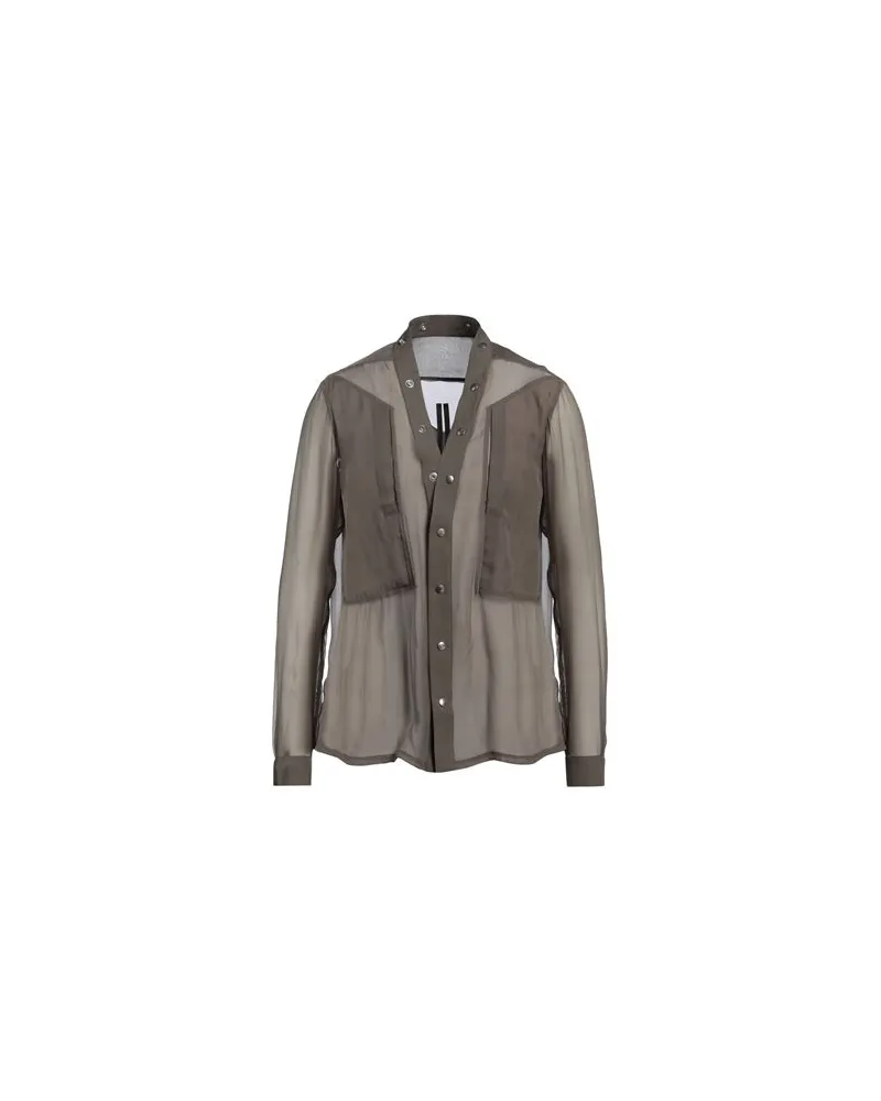 Rick Owens TOPS - Hemdenauf YOOX.COM Maulwurfsgrau