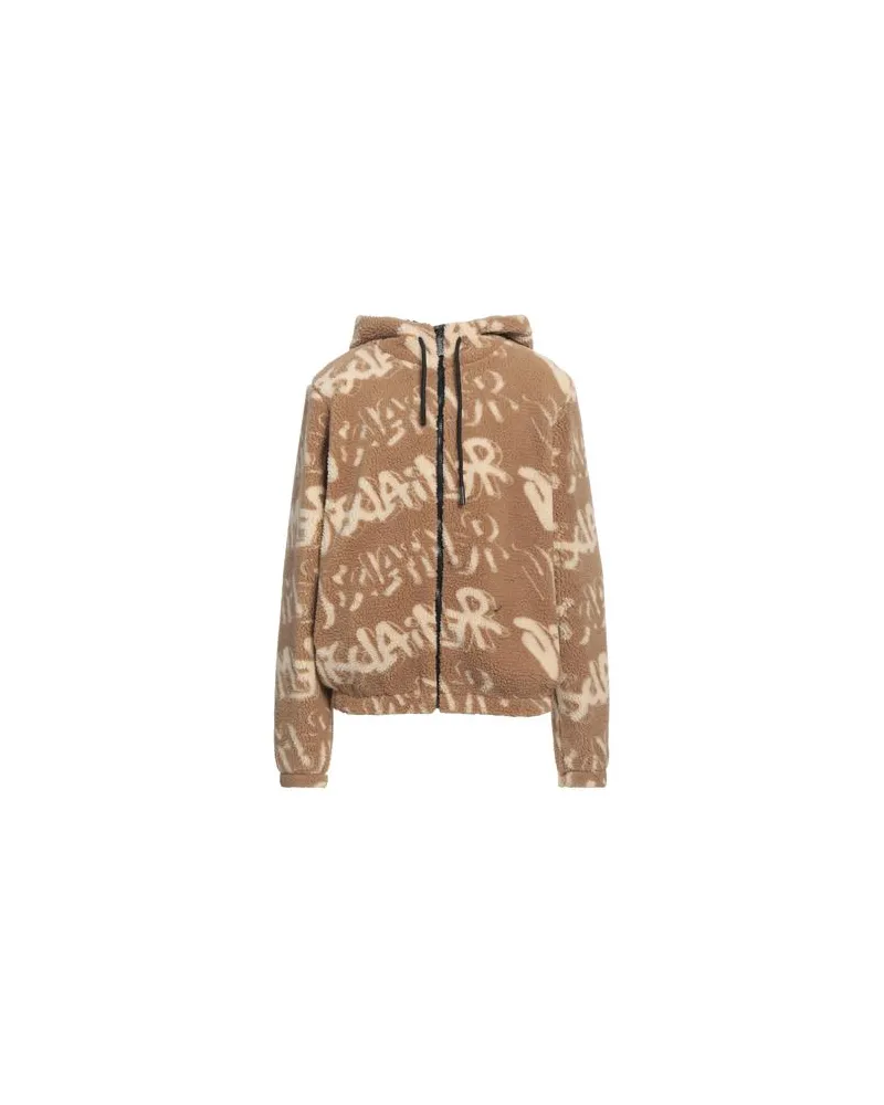 DISCLAIMER JACKEN & MÄNTEL - Shearling- & Kunstfellauf YOOX.COM Sand