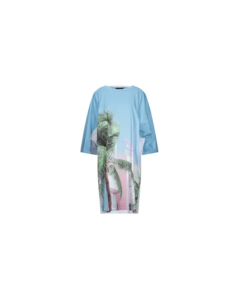 Moschino KLEIDER - Midi-Kleiderauf YOOX.COM Himmelblau