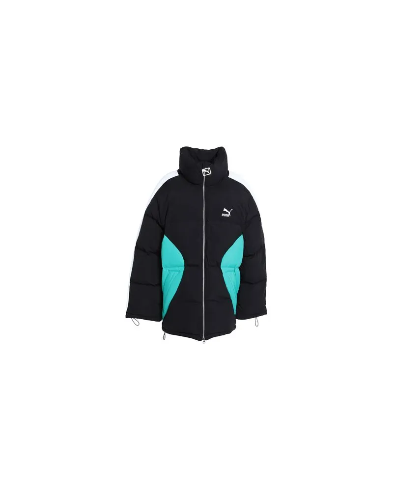 Puma LUXE SPORT T7 Oversized Puffer Jacket  - JACKEN & MÄNTEL - Pufferjacken & Daunenjackenauf YOOX.COM Schwarz