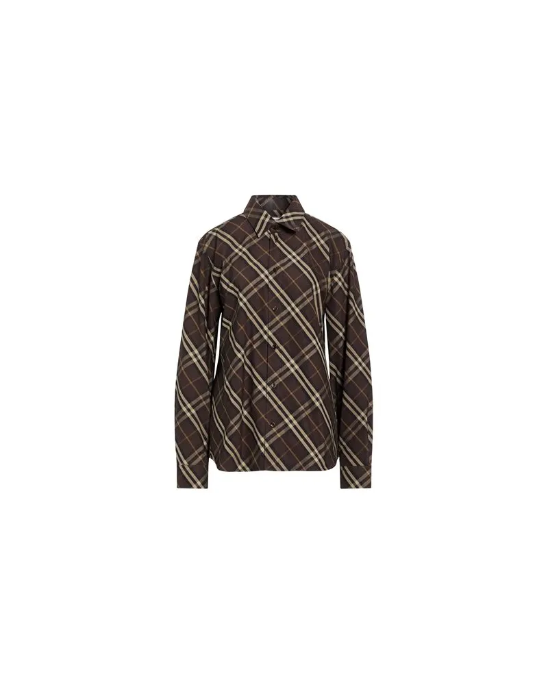 Burberry TOPS - Hemdenauf YOOX.COM Braun