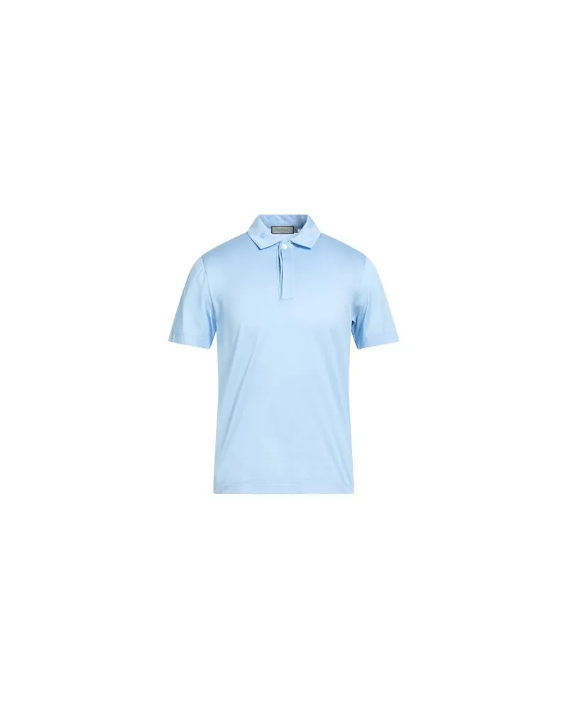 Canali TOPS - Poloshirtsauf YOOX.COM Hellblau