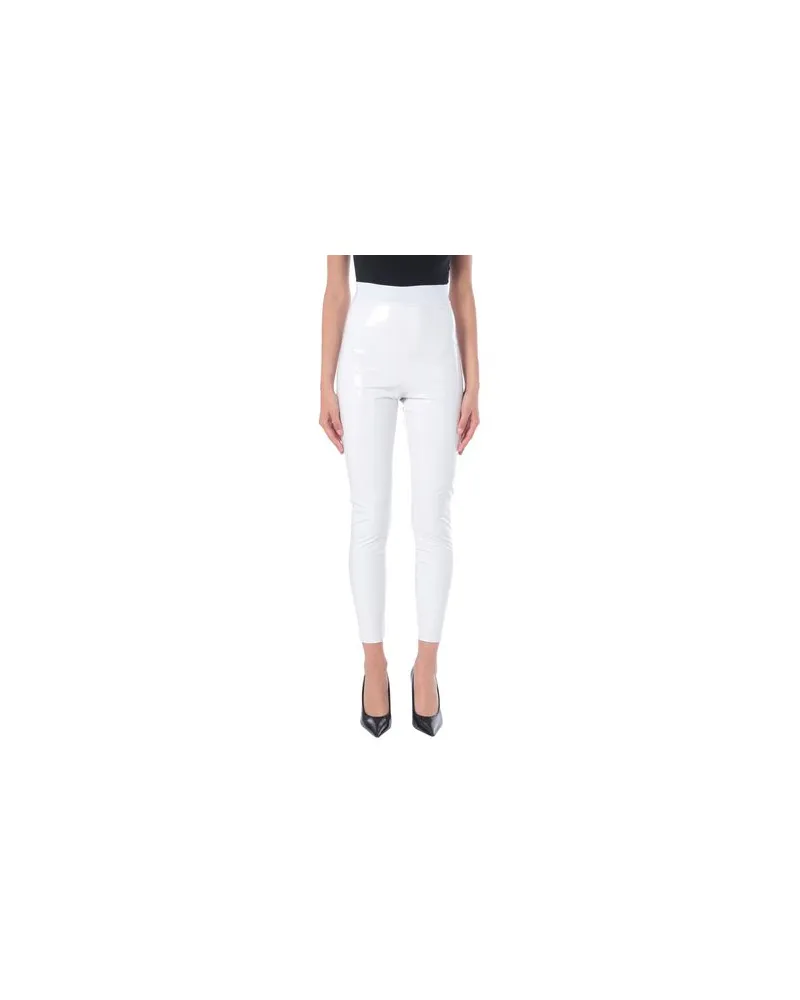 Elisabetta Franchi HOSEN & RÖCKE - Hosenauf YOOX.COM Weiß