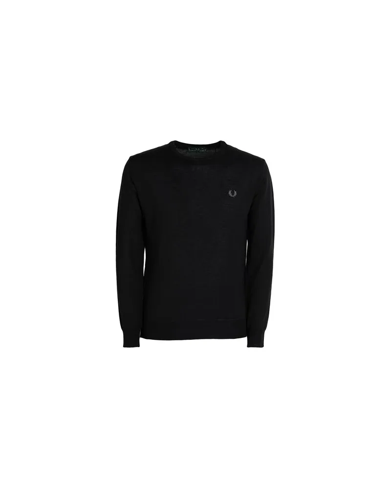 Fred Perry STRICKWAREN - Pulloverauf YOOX.COM Schwarz