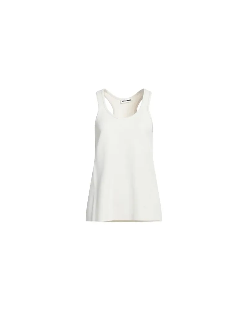 Jil Sander TOPS - Tank Topsauf YOOX.COM Elfenbein