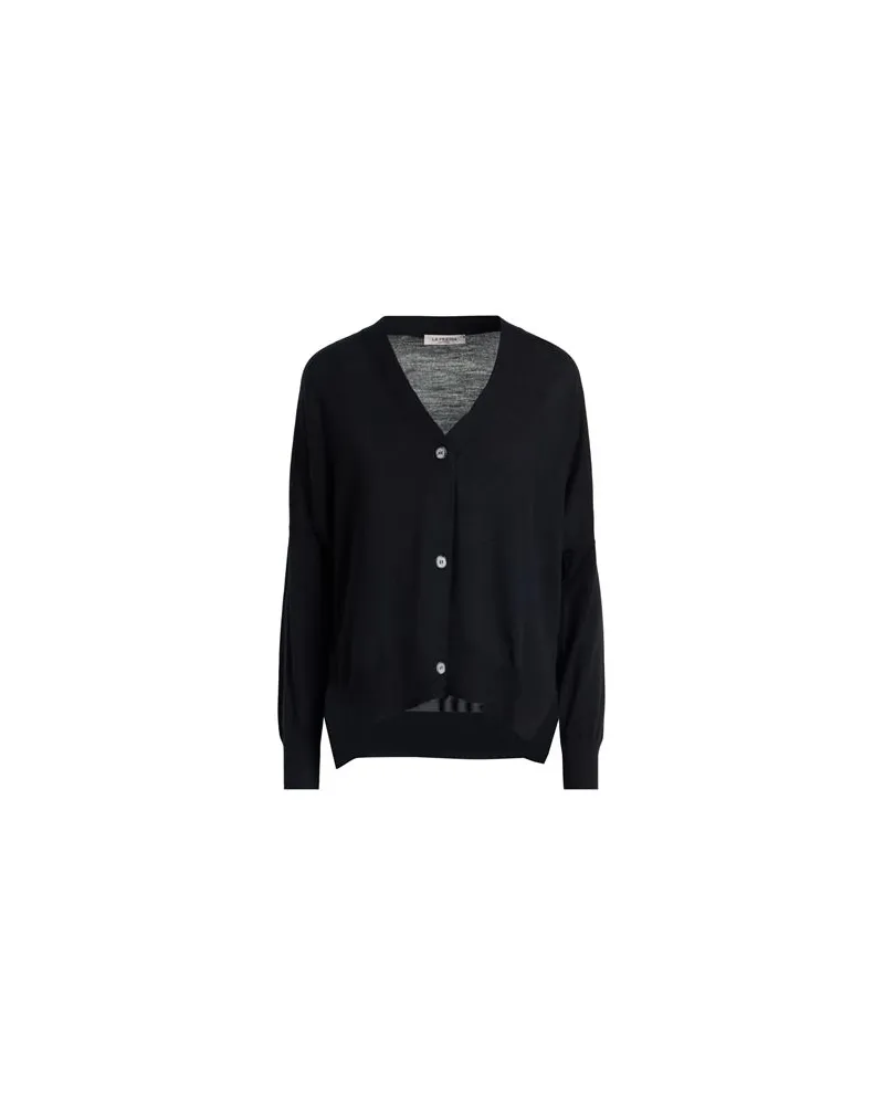 La Fileria STRICKWAREN - Strickjackenauf YOOX.COM Schwarz