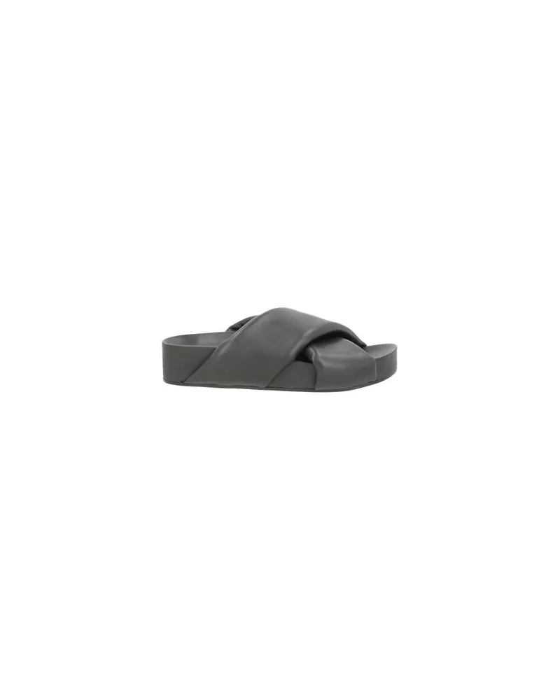 Jil Sander SCHUHE - Sandalenauf YOOX.COM Schwarz