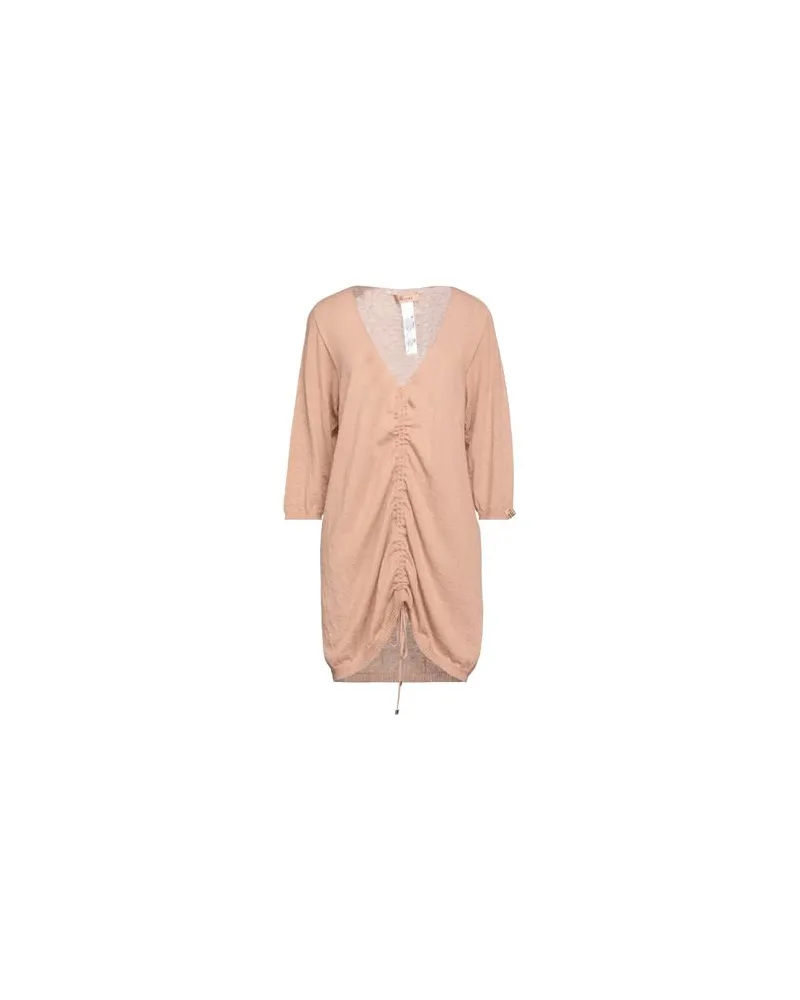 Twin-Set STRICKWAREN - Pulloverauf YOOX.COM Hellbraun