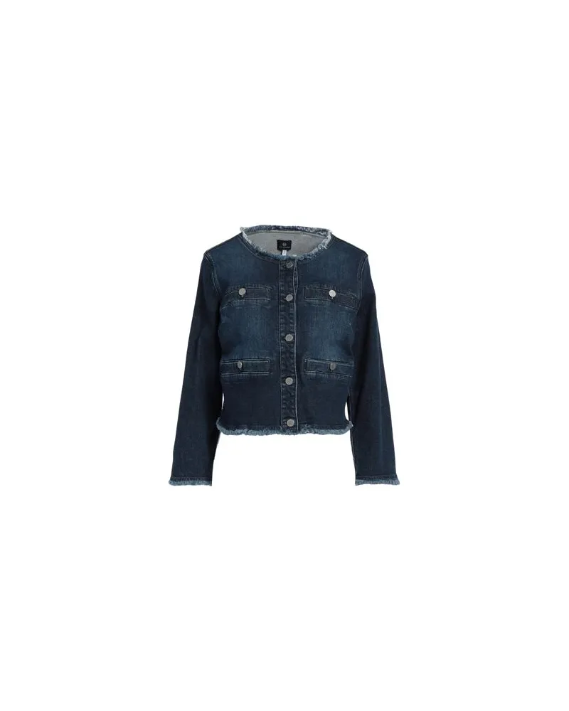 Adriano Goldschmied JACKEN & MÄNTEL - Jeansjacken/Mäntelauf YOOX.COM Blau