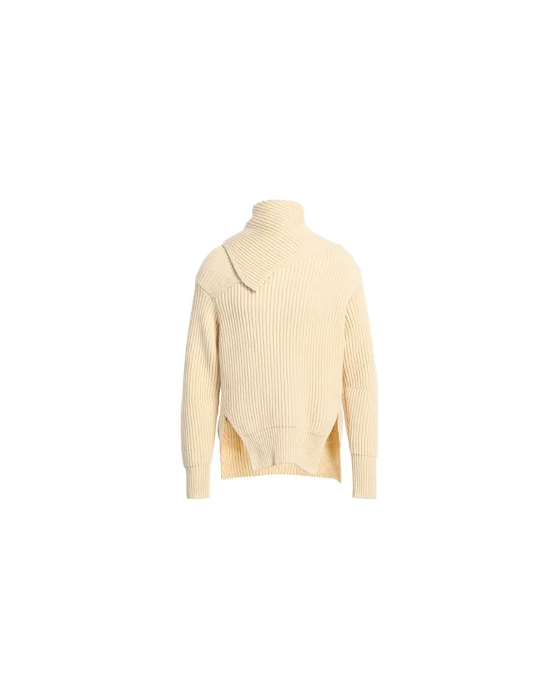 Jil Sander STRICKWAREN - Rollkragenpulloverauf YOOX.COM Pastellgelb