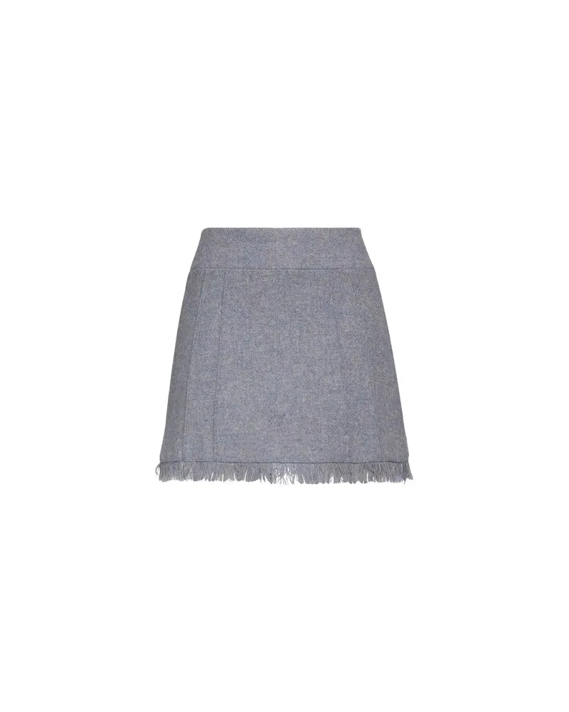 Blumarine HOSEN & RÖCKE - Miniröckeauf YOOX.COM Taubenblau