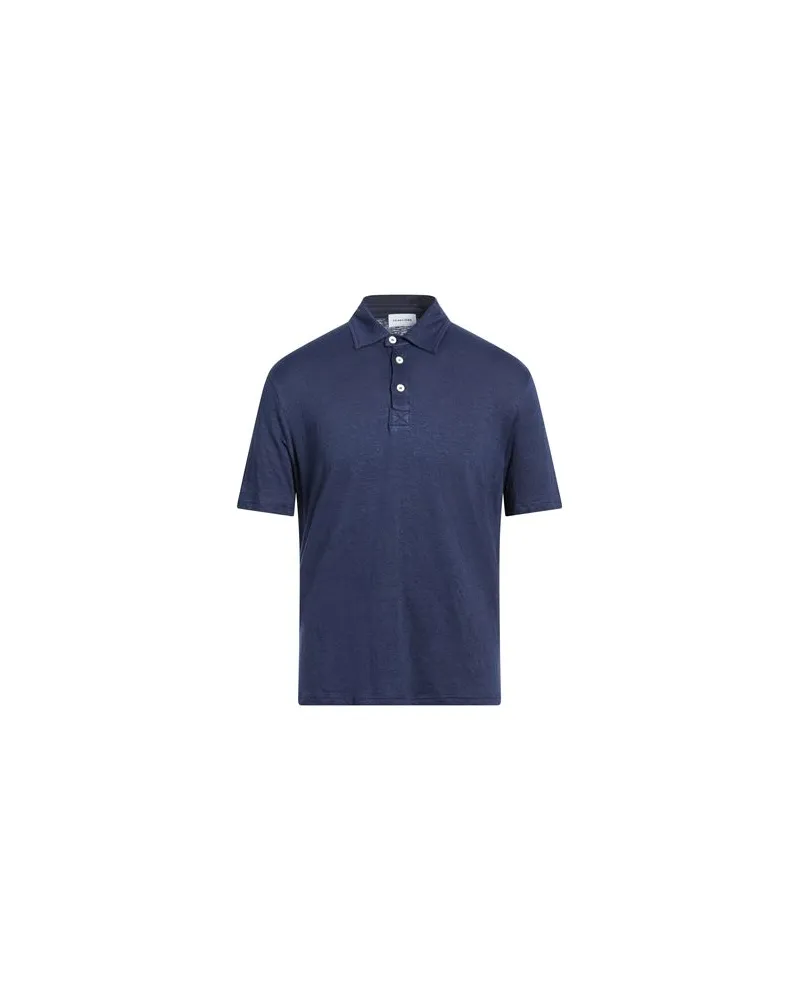 Scaglione TOPS - Poloshirtsauf YOOX.COM Marineblau