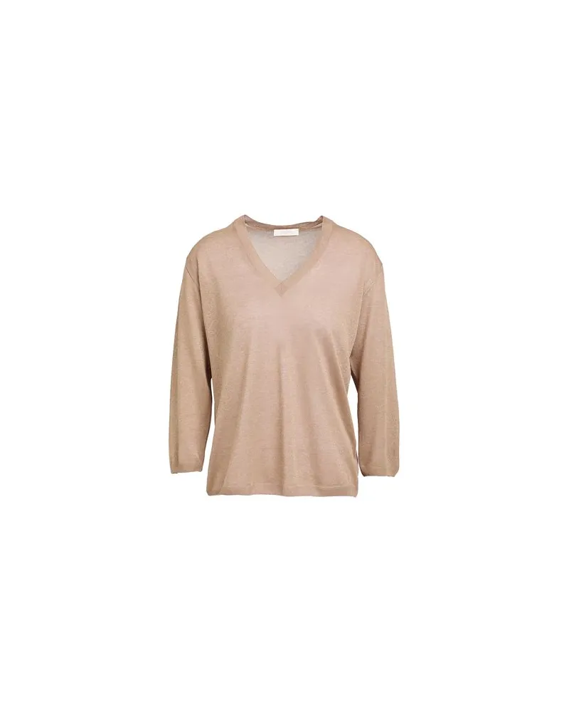 Zanone STRICKWAREN - Pulloverauf YOOX.COM Hellbraun